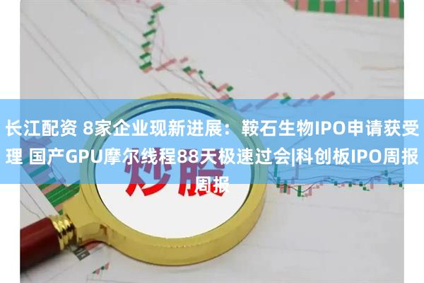 长江配资 8家企业现新进展：鞍石生物IPO申请获受理 国产GPU摩尔线程88天极速过会|科创板IPO周报